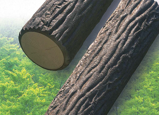 樹脂製 天然木風プラ擬木素材 テンダーウッド