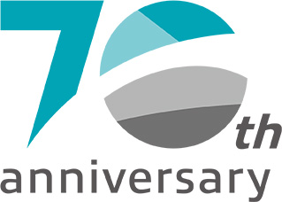 創立70周年記念ロゴ