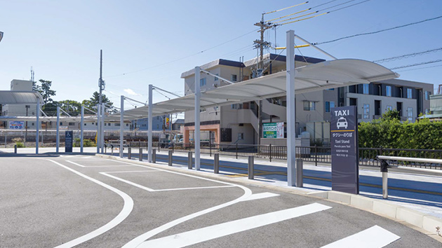 JR東海道本線「高塚駅」	駅前広場の事例