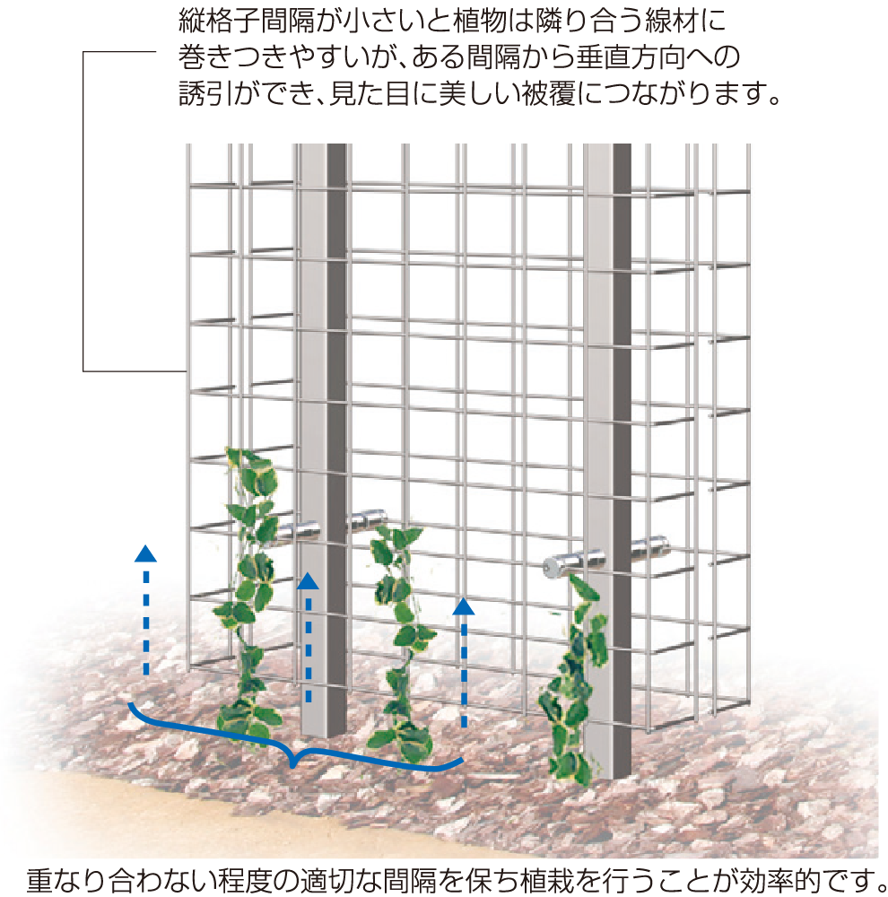 緑化メッシュパネル