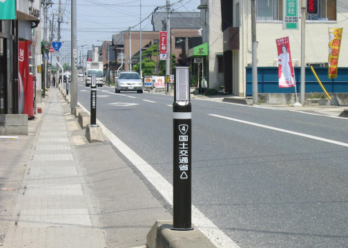 景観型リサイクルデリニェーターの実績