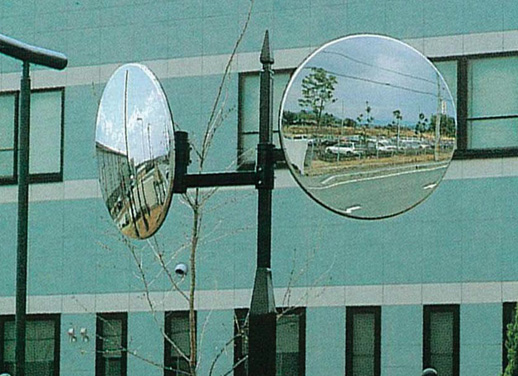 道路反射鏡カーブミラーの景観型